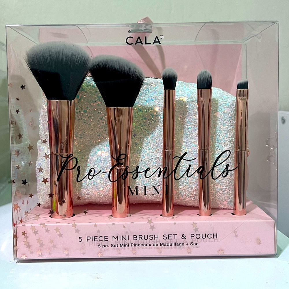 Cala travel brush set